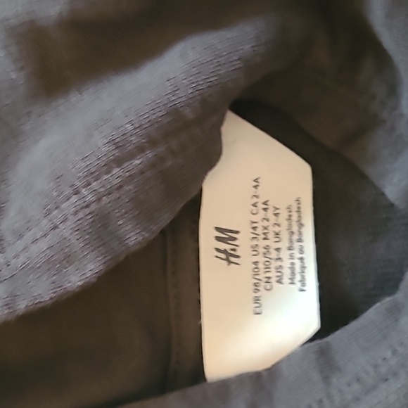 H&M Baby Girl Hoodie Sz3/4 - Picture 3 of 5